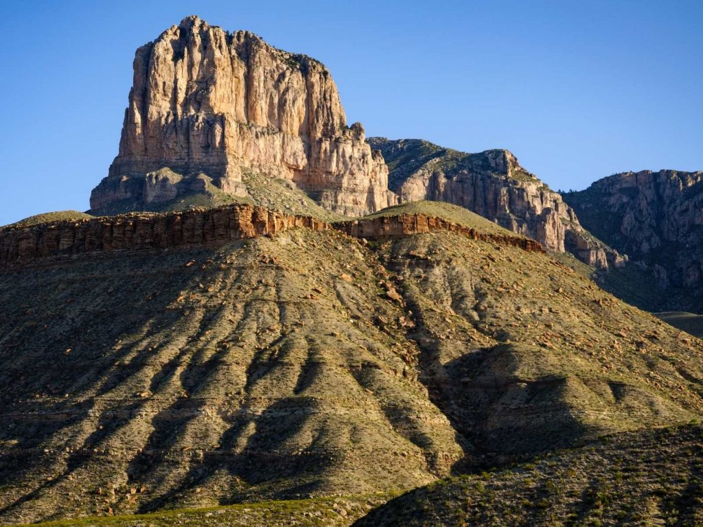 mountain in Guadalupe Mountain State park