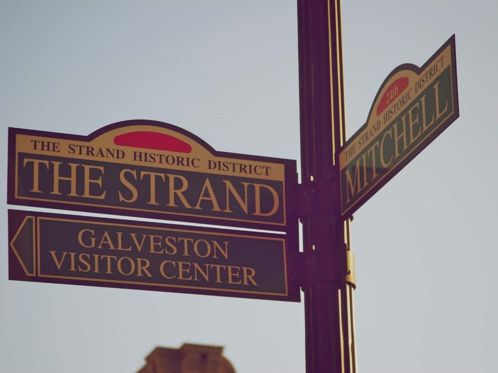 The Strand street sign