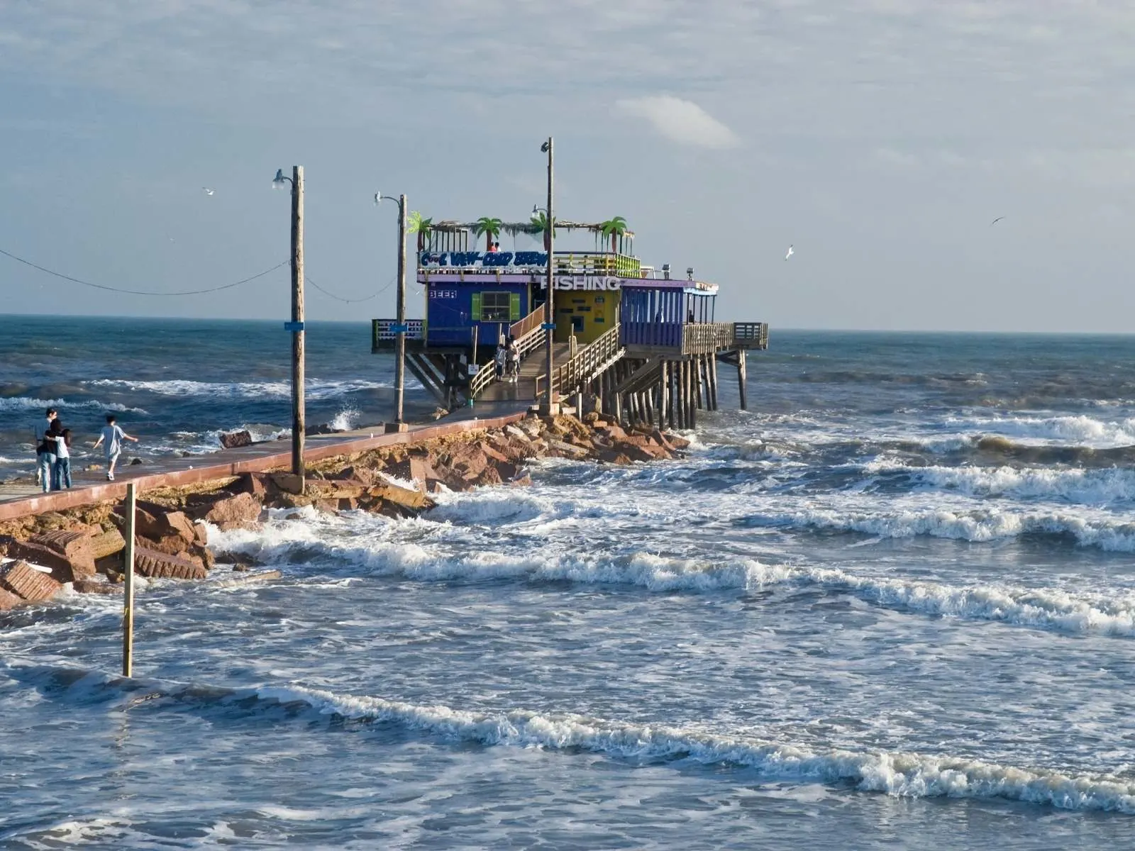 pier on the ocean