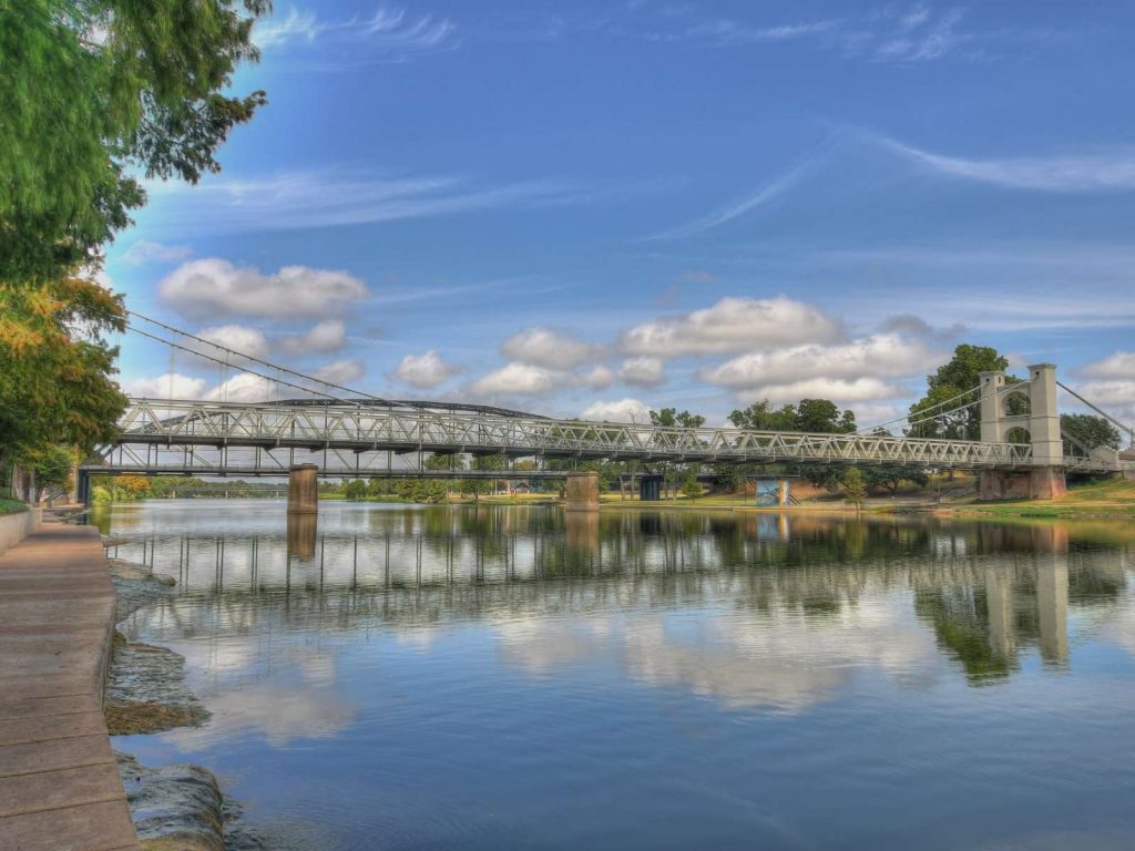 bridge over river