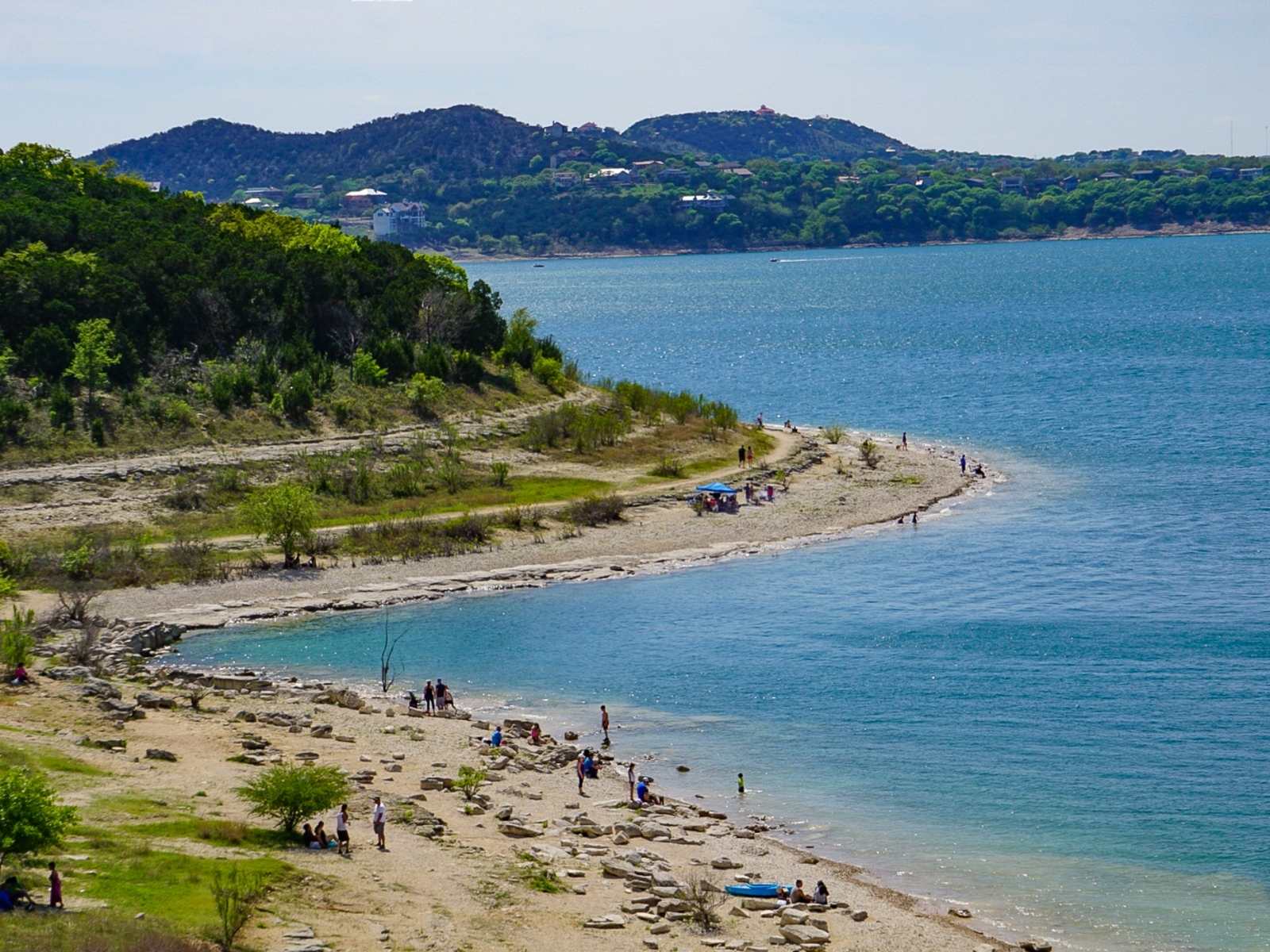 Canyon Lake-one of the lakes near Austin