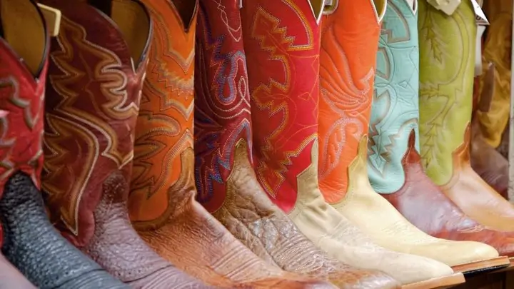 colorful cowboy boots