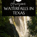 waterfalls in Texas Pinterest Pin