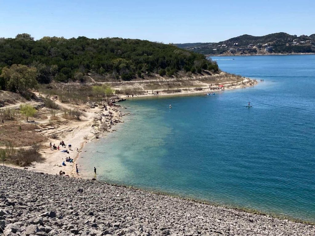 Overlook Park is one of the beaches in San Antonio
