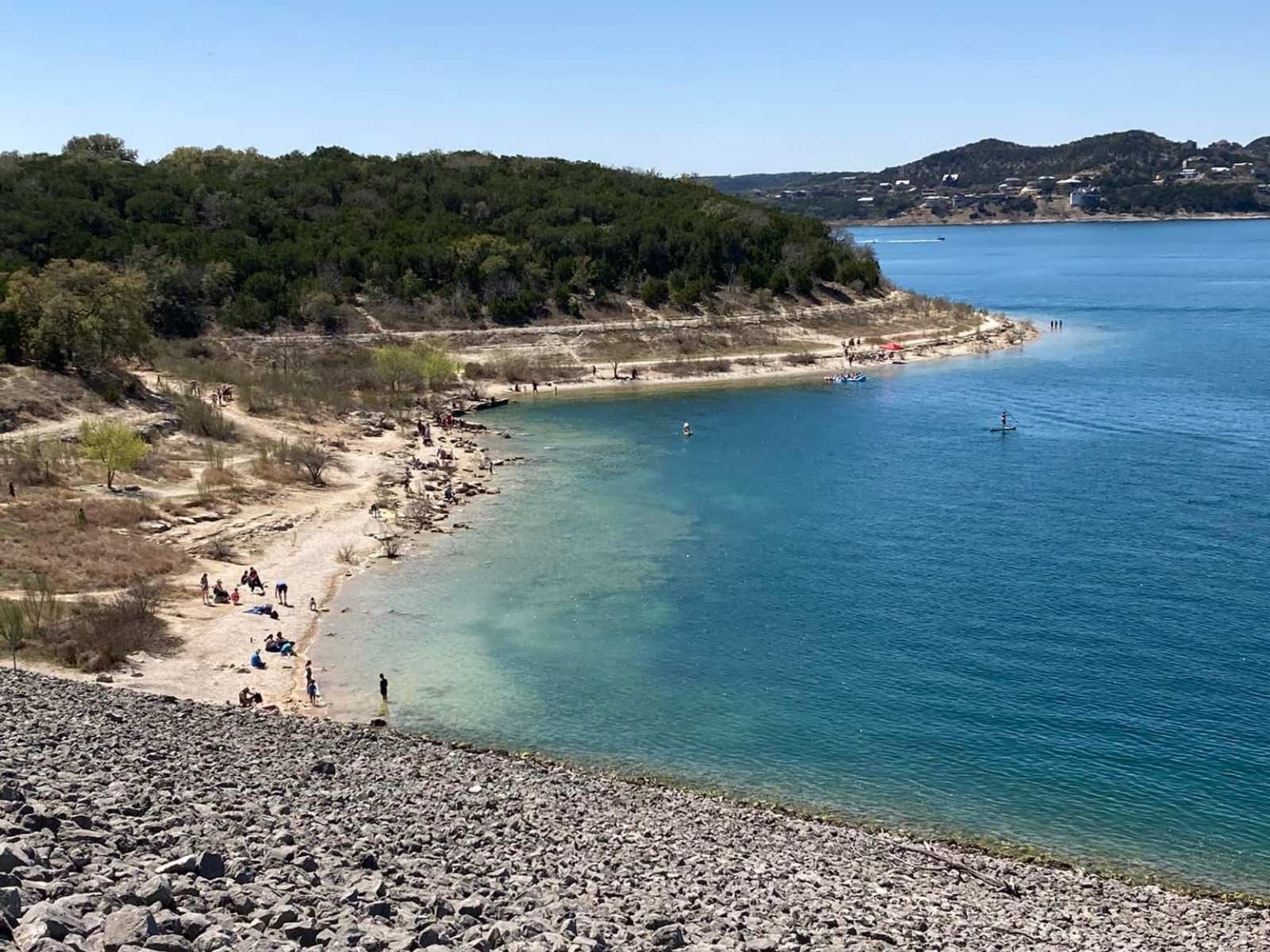 Overlook Park is one of the beaches in San Antonio