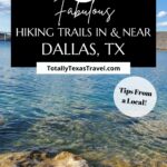 hiking in Dallas Pinterest Pin