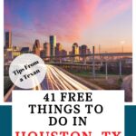 things to do in Houston for free Pin Image