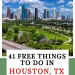 things to do in Houston for free Pin Image