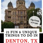 things to do in Denton, TX Pin Image