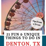 things to do in Denton, TX Pin Image