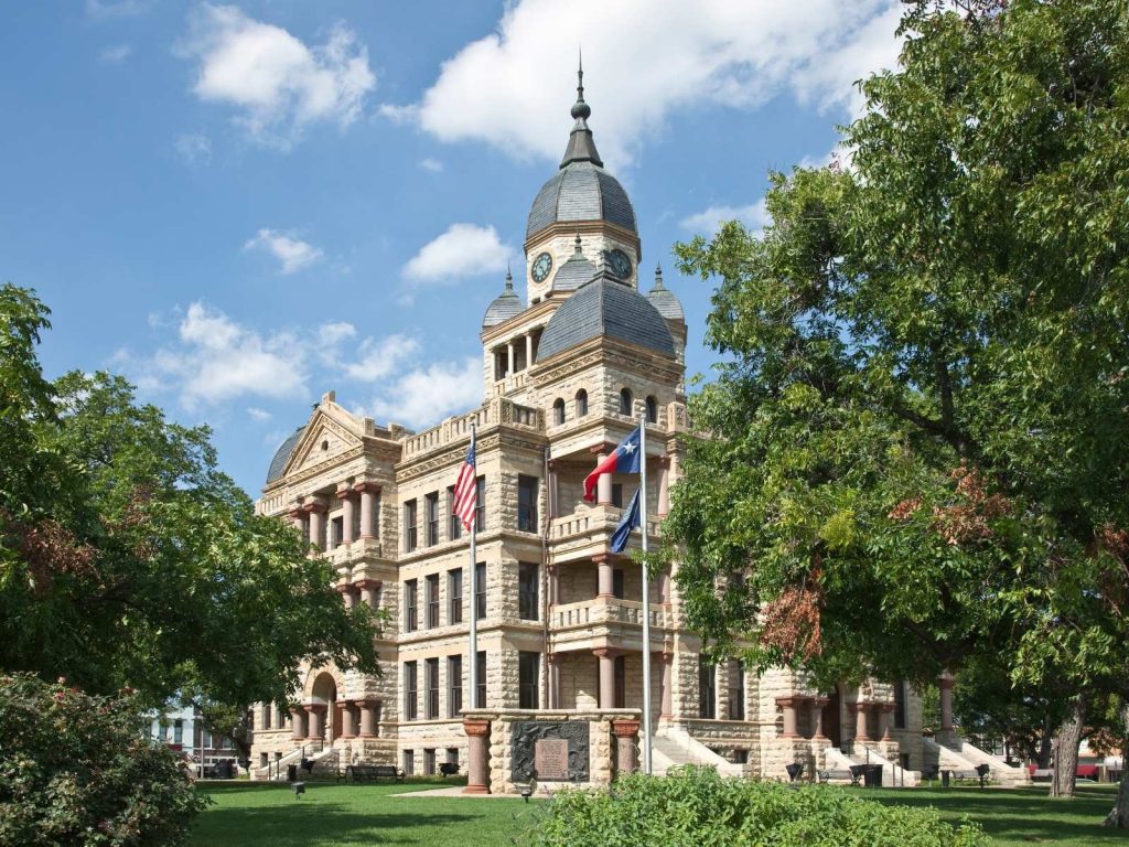 Denton courthouse
