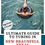 New Braunfels tubing Pinterest image