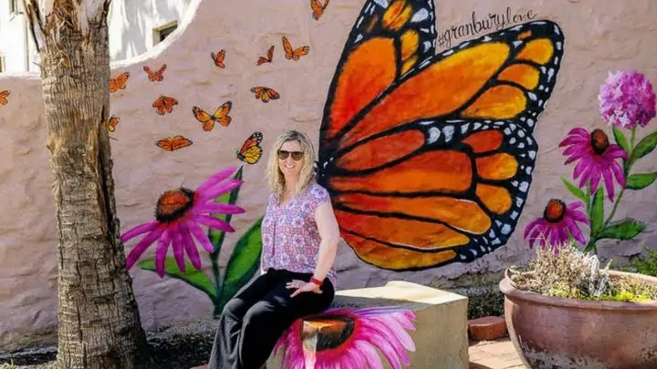 mural in Granbury TX