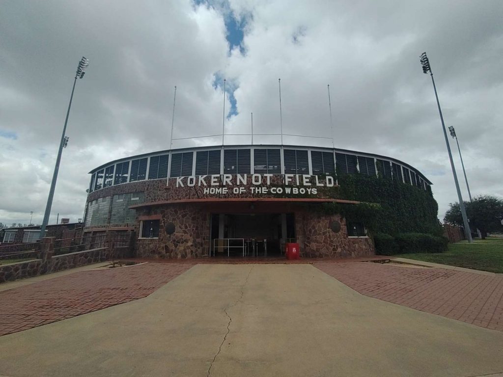 Kockernot Field in Alpine TX