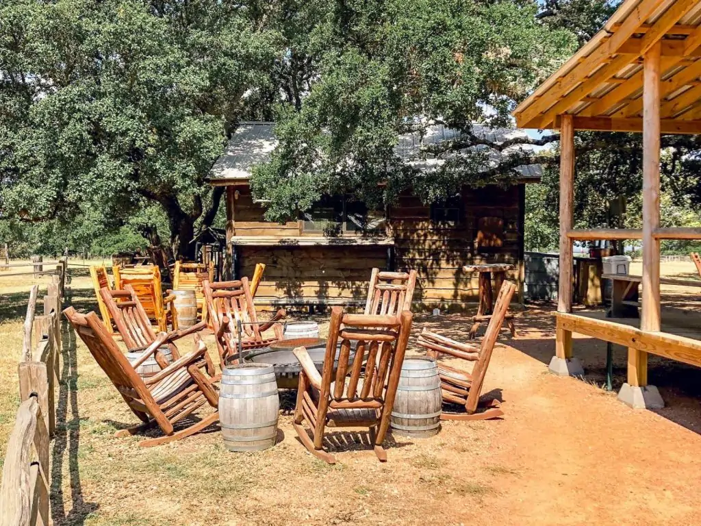 the ranch at Garrison Brothers Bourbon Distillery