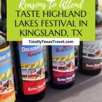 Taste Highland Lakes Kingsland, TX
