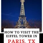 Eiffel Tower in Paris, Texas Pin Image