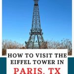 Eiffel Tower in Paris, Texas Pin Image